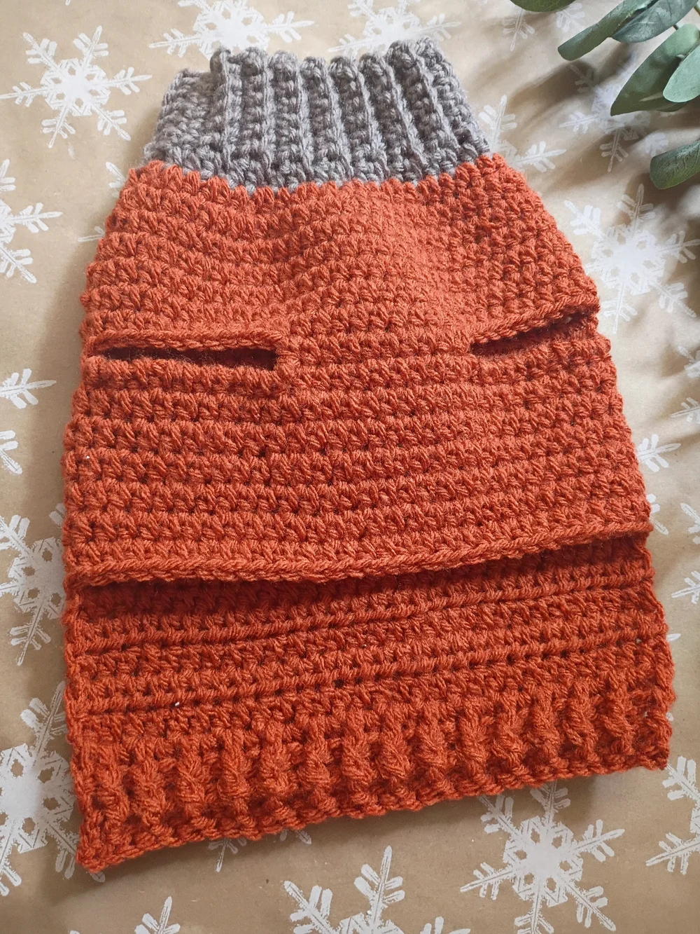 Pumpkin Spice And Puppy Nice Handmade Crocheted Small Dog Sweater